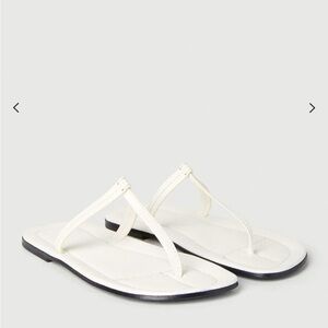 TOTEME 'T-STRAP' THONG MULES size 41